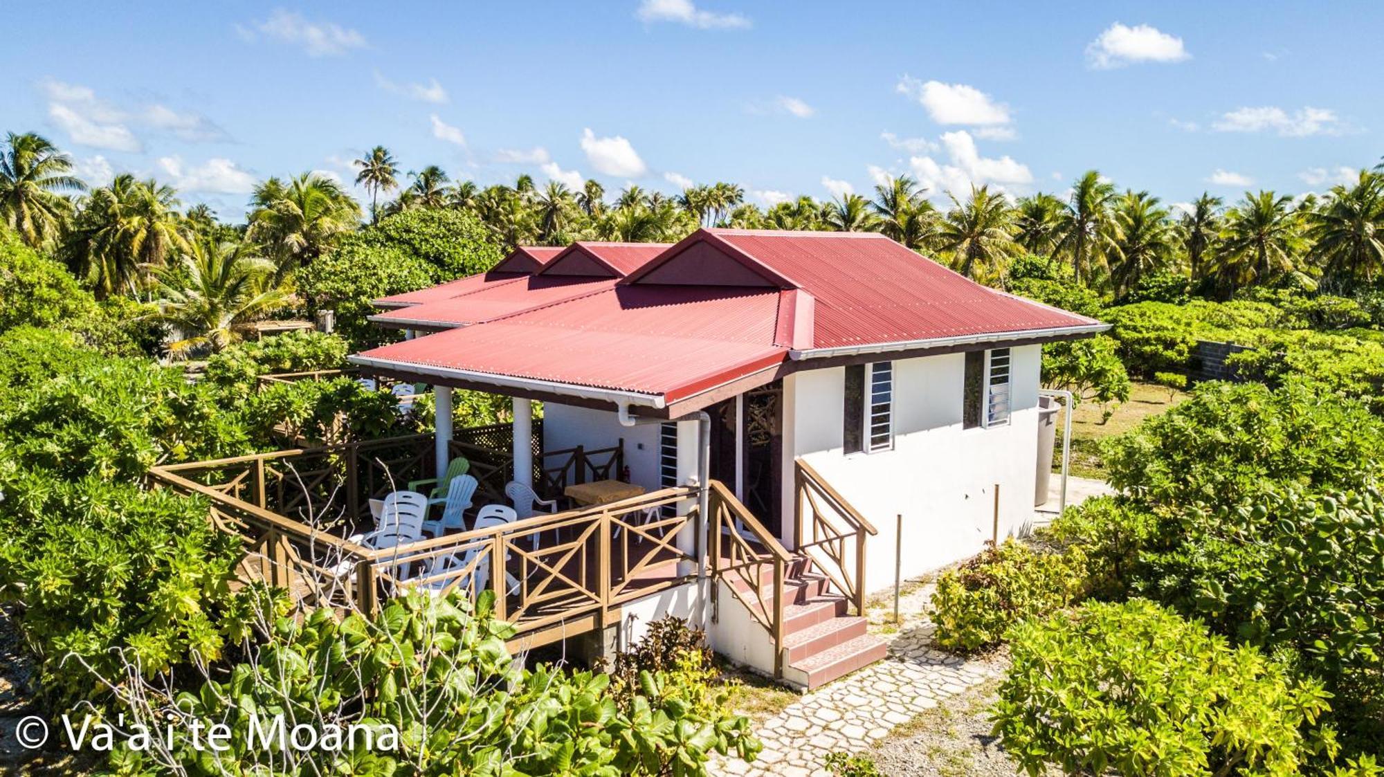 Va'A I Te Moana Villa Avatoru Exteriör bild